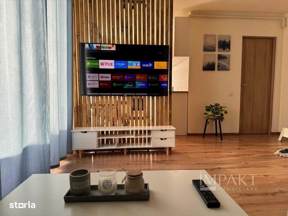 Chirie Apartament 2 camere | 47mp + terasă  21 mp | zona VIVO