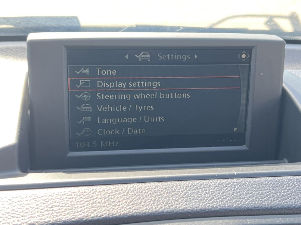 Display navigatie ccc bmw seria 1 e81 e82 e87 e88