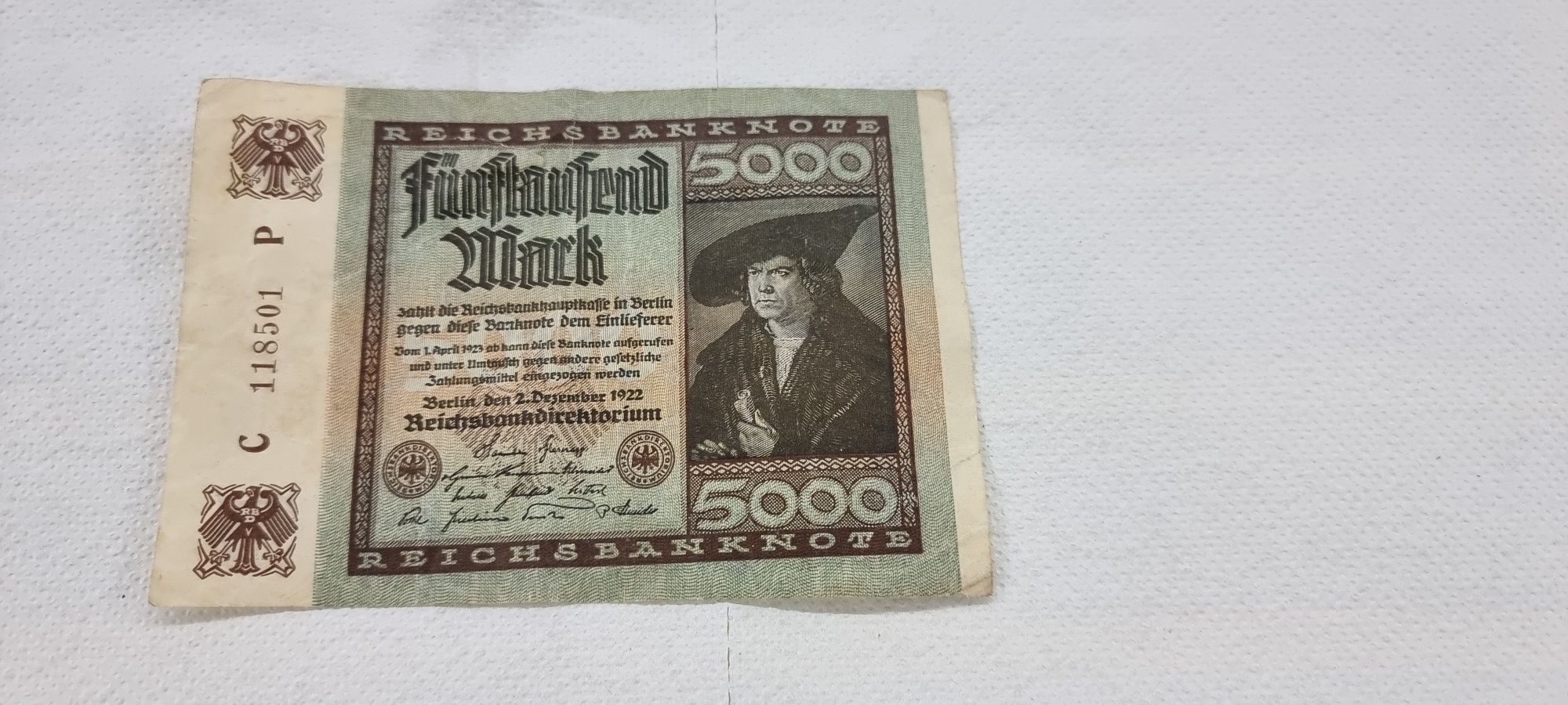Bancnote vechi 1922 1923