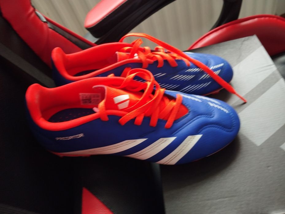 Ghete fotbal adidas iarba, 38 2/3