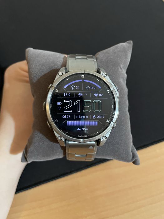 Garmin Fenix 8 47mm AMOLED Sapphire Titanium