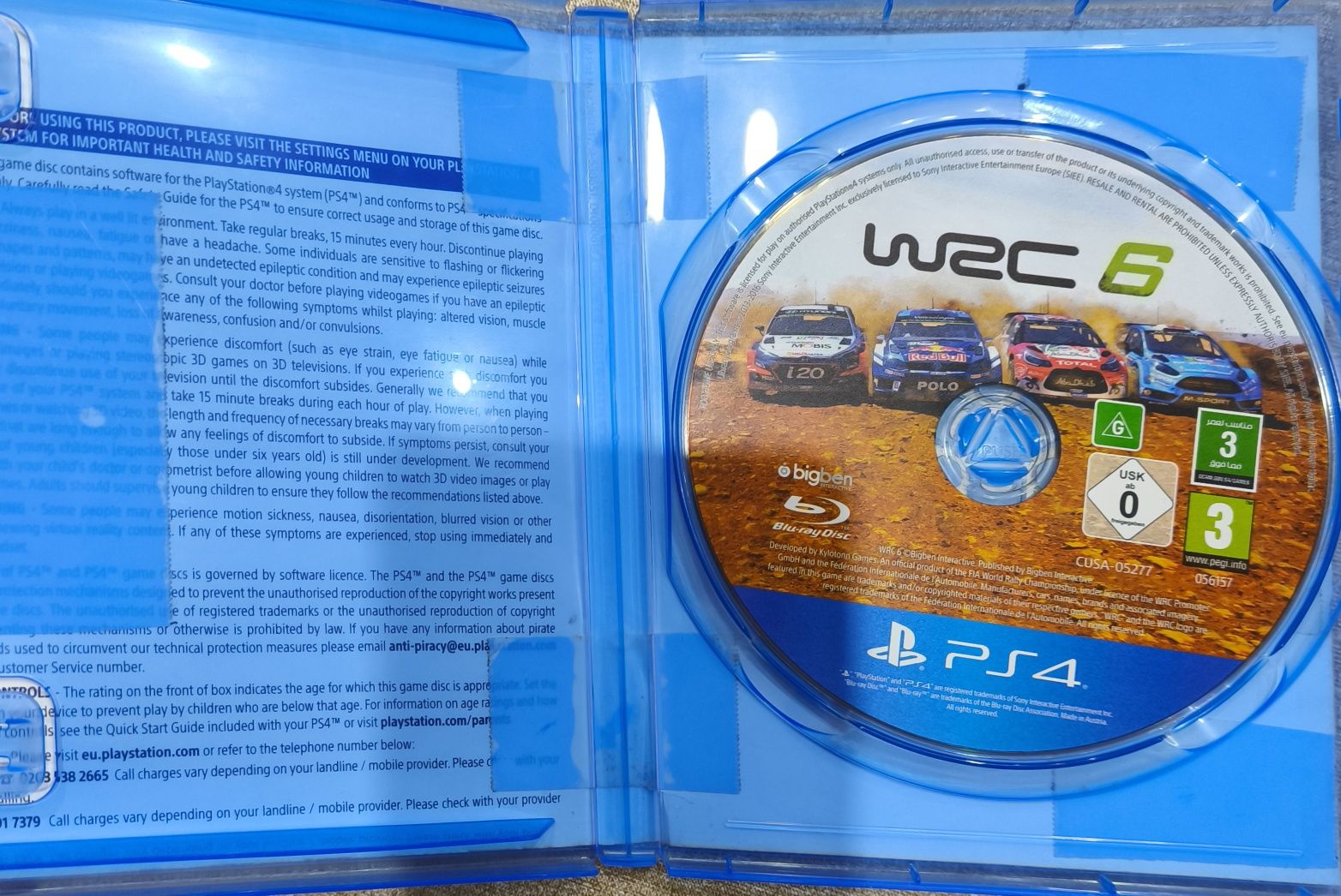 Игра за PS4 WSC 6