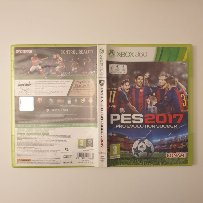 PES 2017/Pro Evolution Soccer 2017 Xbox 360