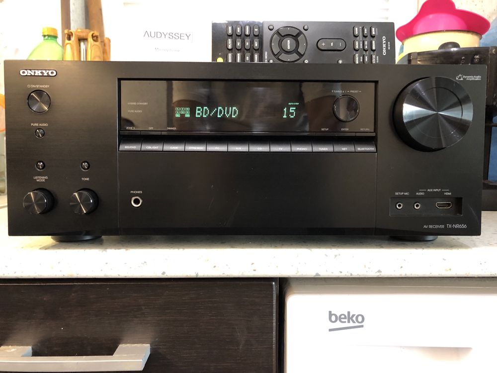 Onkyo TX-NR656 Bluetooth Wi-Fi