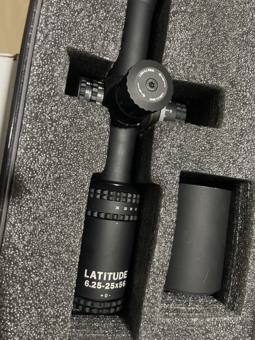 Оптика Sightmark latitude 6.25-25x56mm PRS Reticle