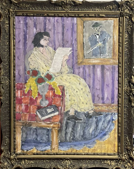 Tablou vechi Theodor Pallady