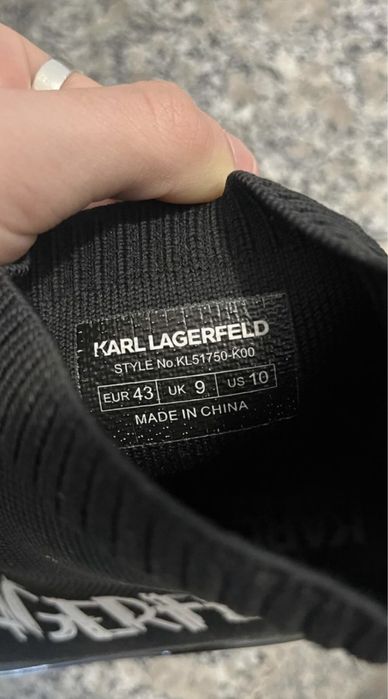 Karl Lagerfeld обувки 43 номер