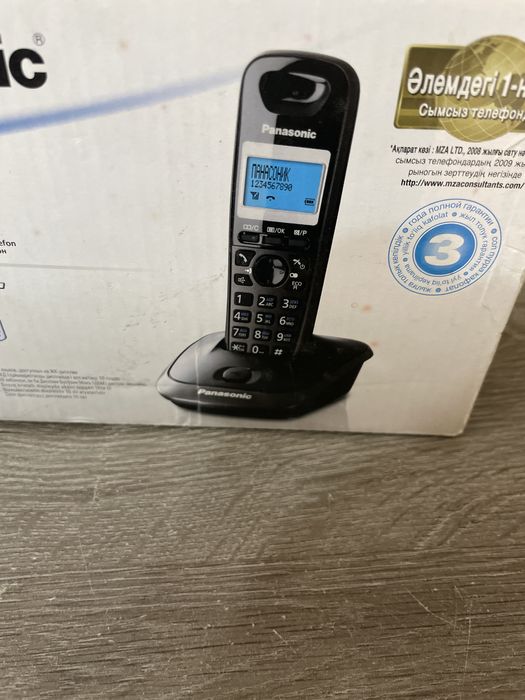 Цифровой беспроводной телефон panasonic