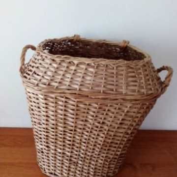 Плетен кош среден