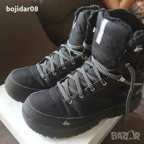 Зимни високи обувки Quechua sh100 warm mid m black N 41