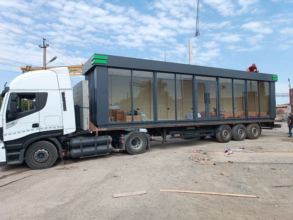 Konteyner domik magazin, ofis, sotuv bo'limi