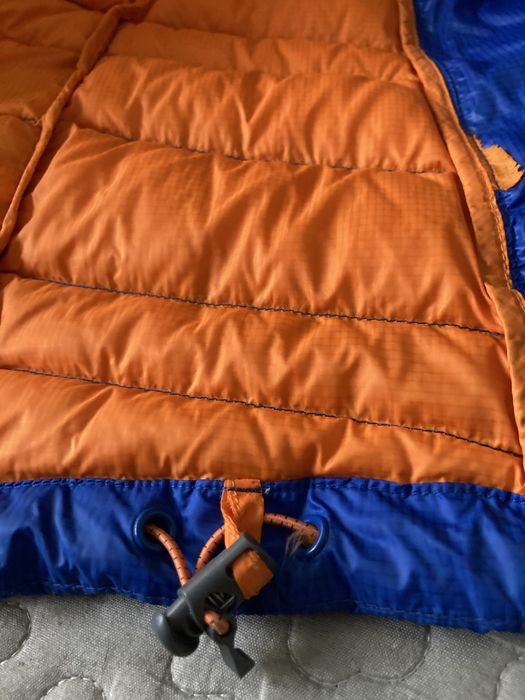 Vind geaca puf natural barbati L Simond- Decathlon