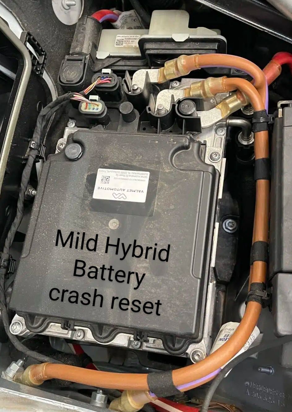 SRS + Mild Hybrid Battery crash data reset