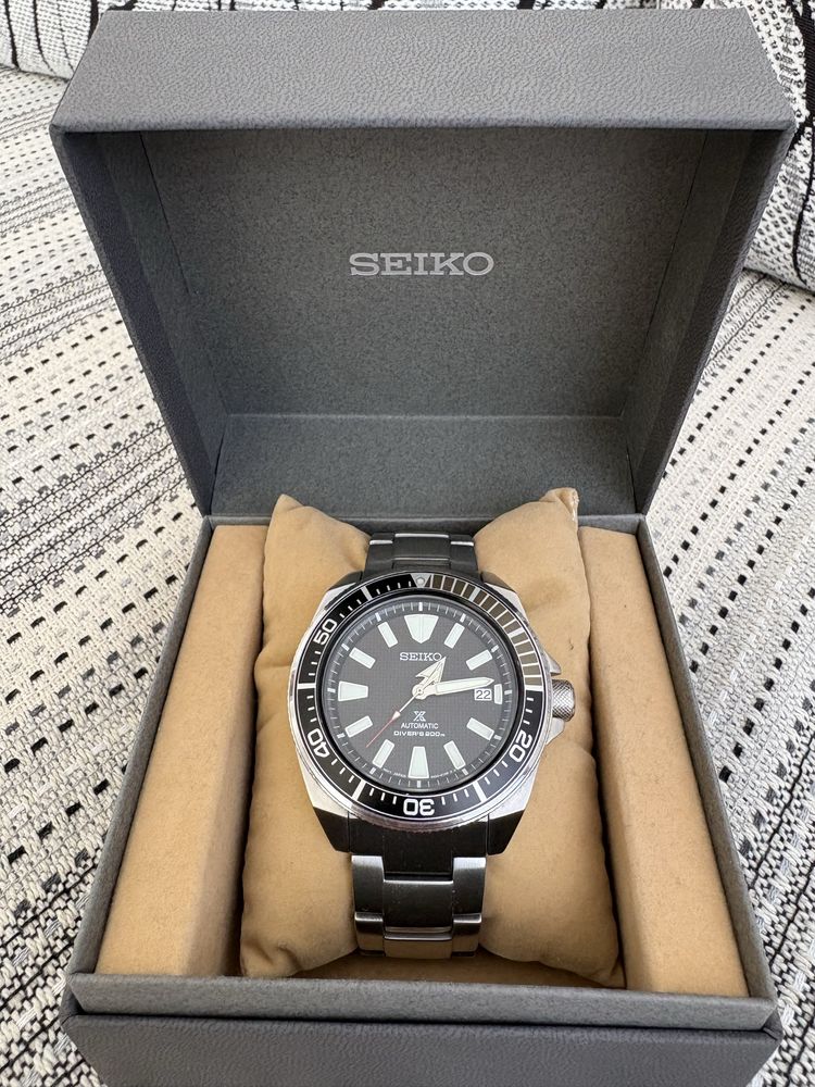 Seiko prospex samurai automatic