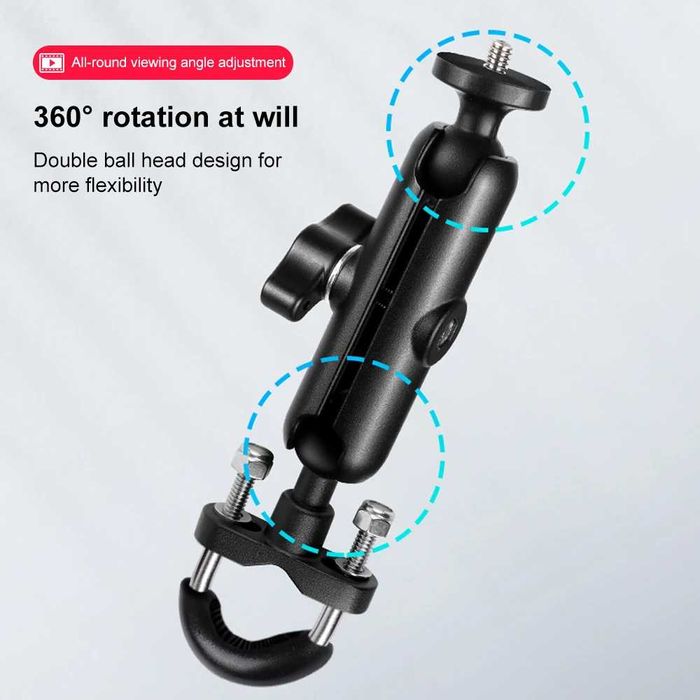Prindere ghidon / oglinda bicicleta scuter motocicleta GoPro Insta360