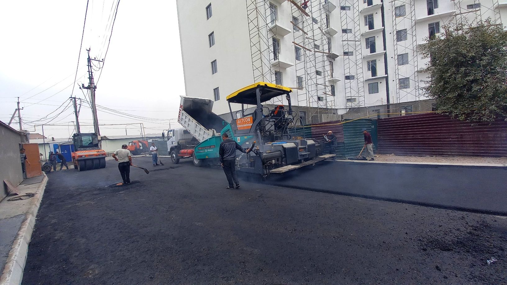 АСФАЛЬТ хизмати. ASFALTLASH ishlarini tez va sifatli bajaramiz.