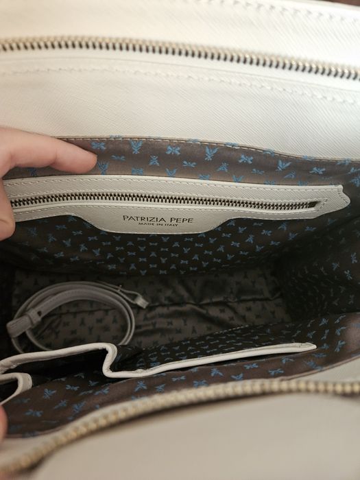 Geanta piele Patrizia Pepe