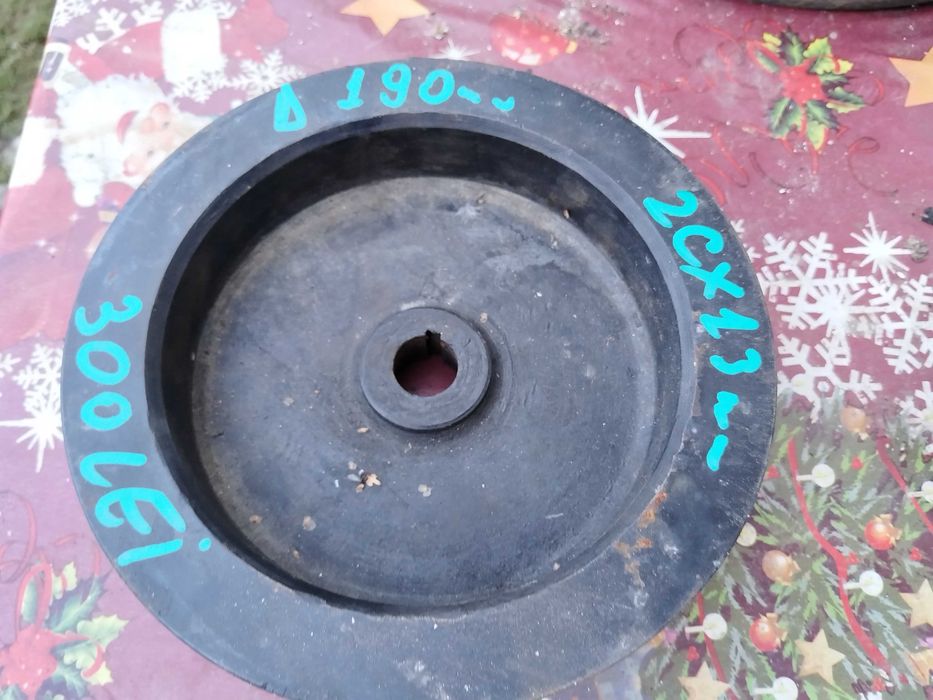 Fulie cu 2 curele de 13 mm