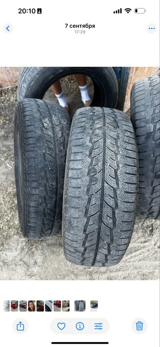Шины две штуки в хорошем состоянии
