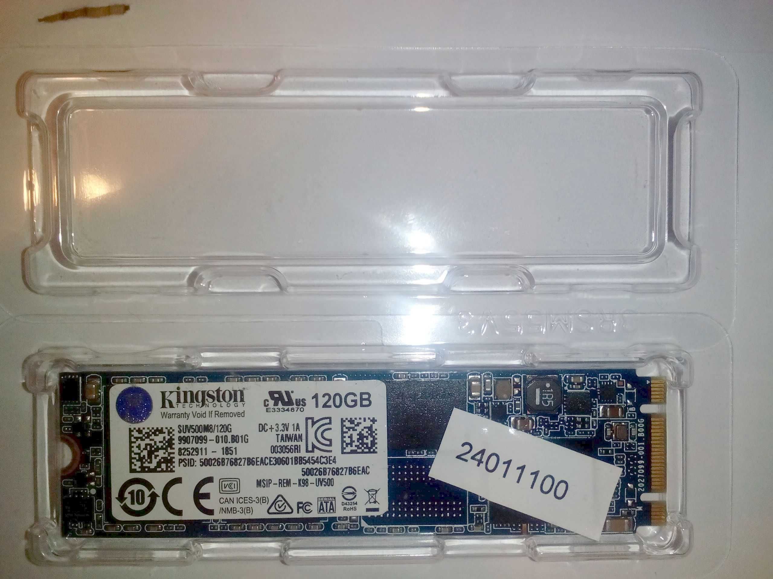 120GB Kingston SSD M.2 UV500 - SUV500M8/120G