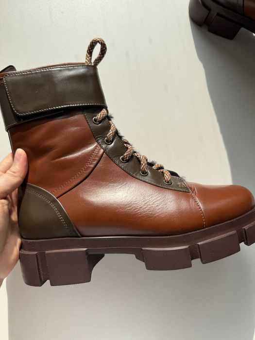 Новые зимние ботинки на платформе | Натуральная кожа | Натуральный мех