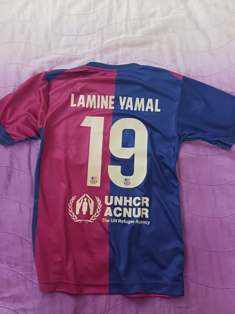 Детски футболен екип на Lamine Yamal