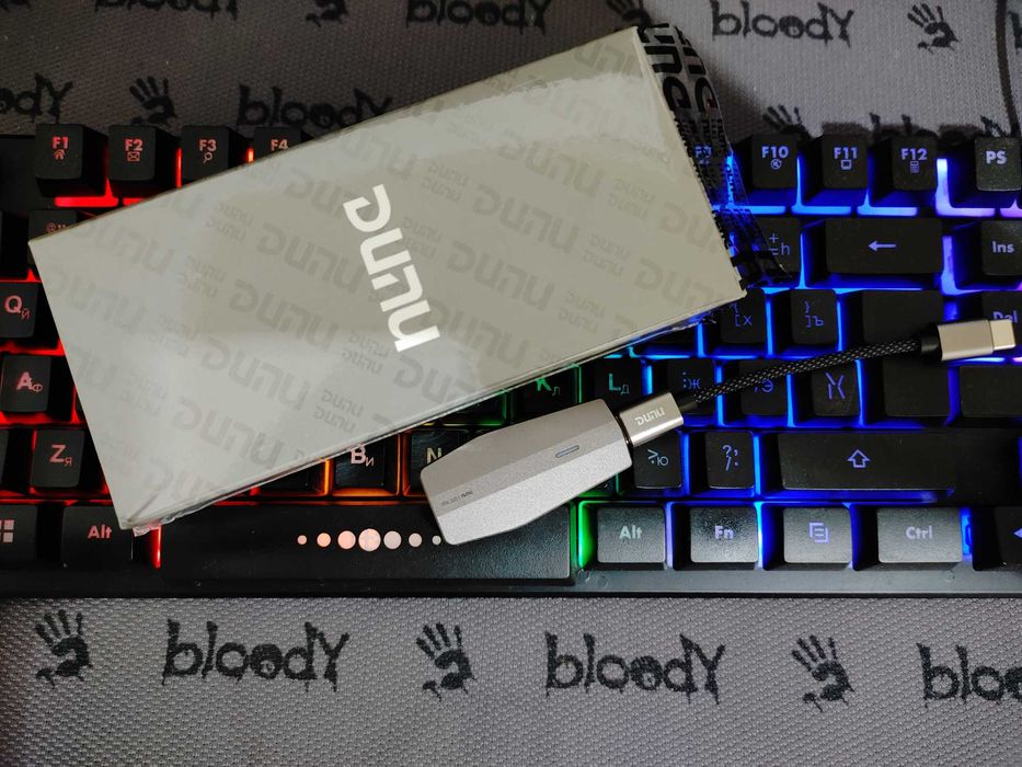 ЦАП/Усилитель Dunu DTC 800 для наушников и не только.