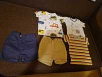 Set vara tricouri si pantalonii scurti 6-9 lunii