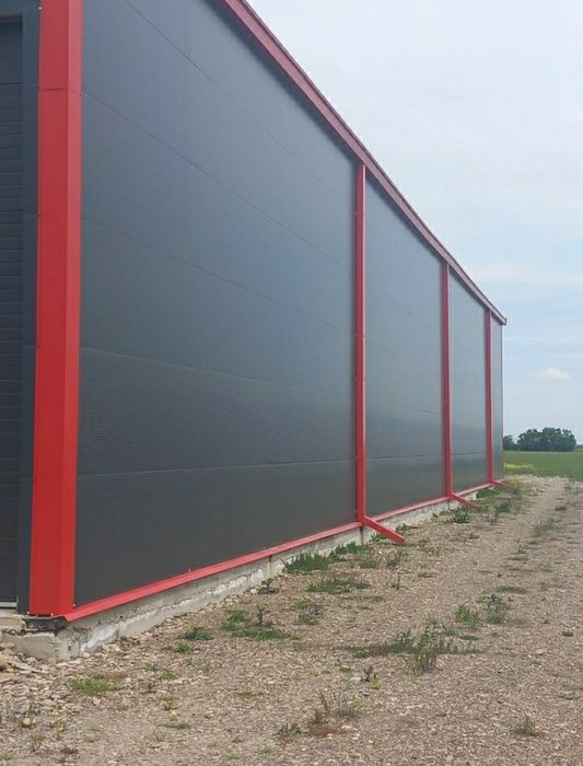 hale metalice complecte cu montaj sau fara montaj  25×12×3