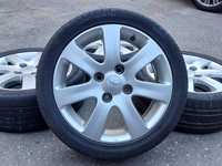 Jante Aliaj Mitsubishi 16' 4x114.3 Et46.Cu Anvelope Vara  205/45/16