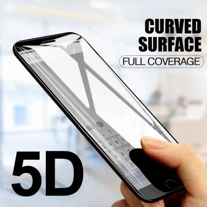 Folie sticla securizata compatibil Iphone 7 Plus / Iphone 8 Plus