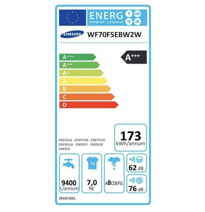 Mașina spălat Samsung EcoBubblle 7 Kg, 1200 rpm, motor inverter