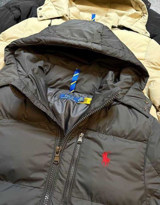Пуховик мужской polo ralph lauren