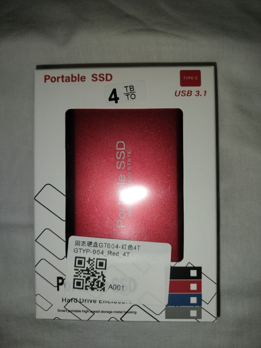 Hard portabile SSD 4 TB