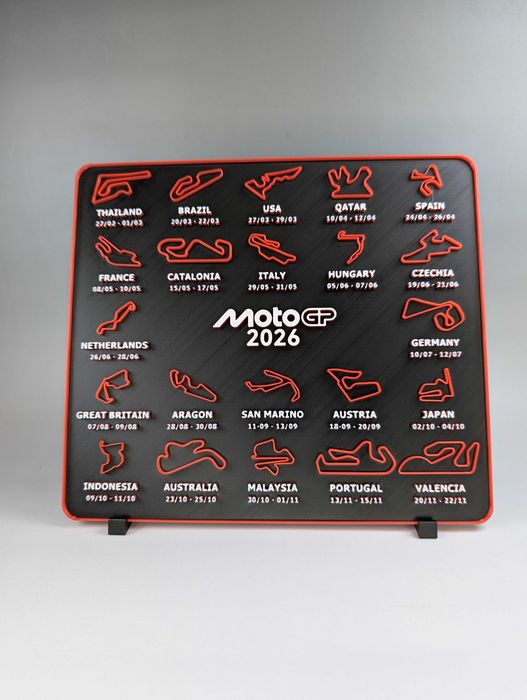 Poster Moto GP - Sezon 2026