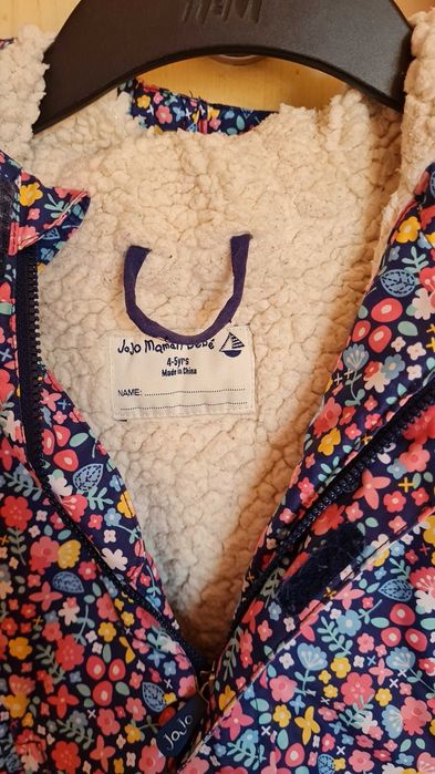 Geaca de iarna gen parka JOJO Maman fetite 4-5 ani merge mai mult