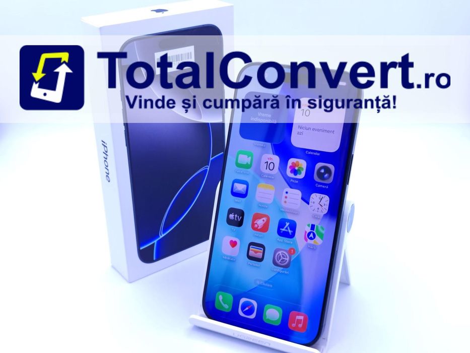 Apple iPhone 16 Pro Max 256GB Black, Garantie 24 luni | #D87508