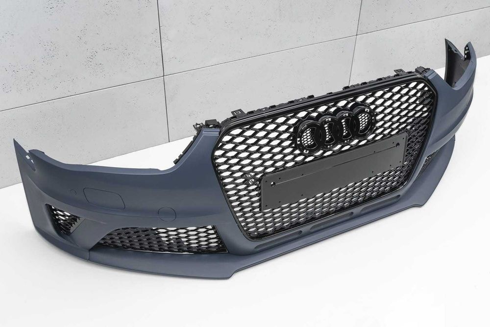 Комплект предна броня AUDI A4 B8 RS4 2011 - 2015 година СЛЕД ФЕЙС!