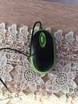 Mouse Optic Omega OM-06 USB 800 DPI Verde cu Negru.
