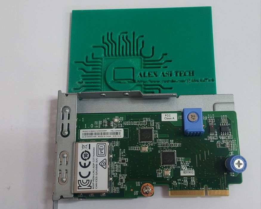 Placa Retea Server LOM Lenovo ThinkSystem SR Series X722-T2 2 x 1Gbps