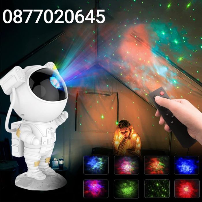 Лампа астронавт прожектор, LED, дистанционно