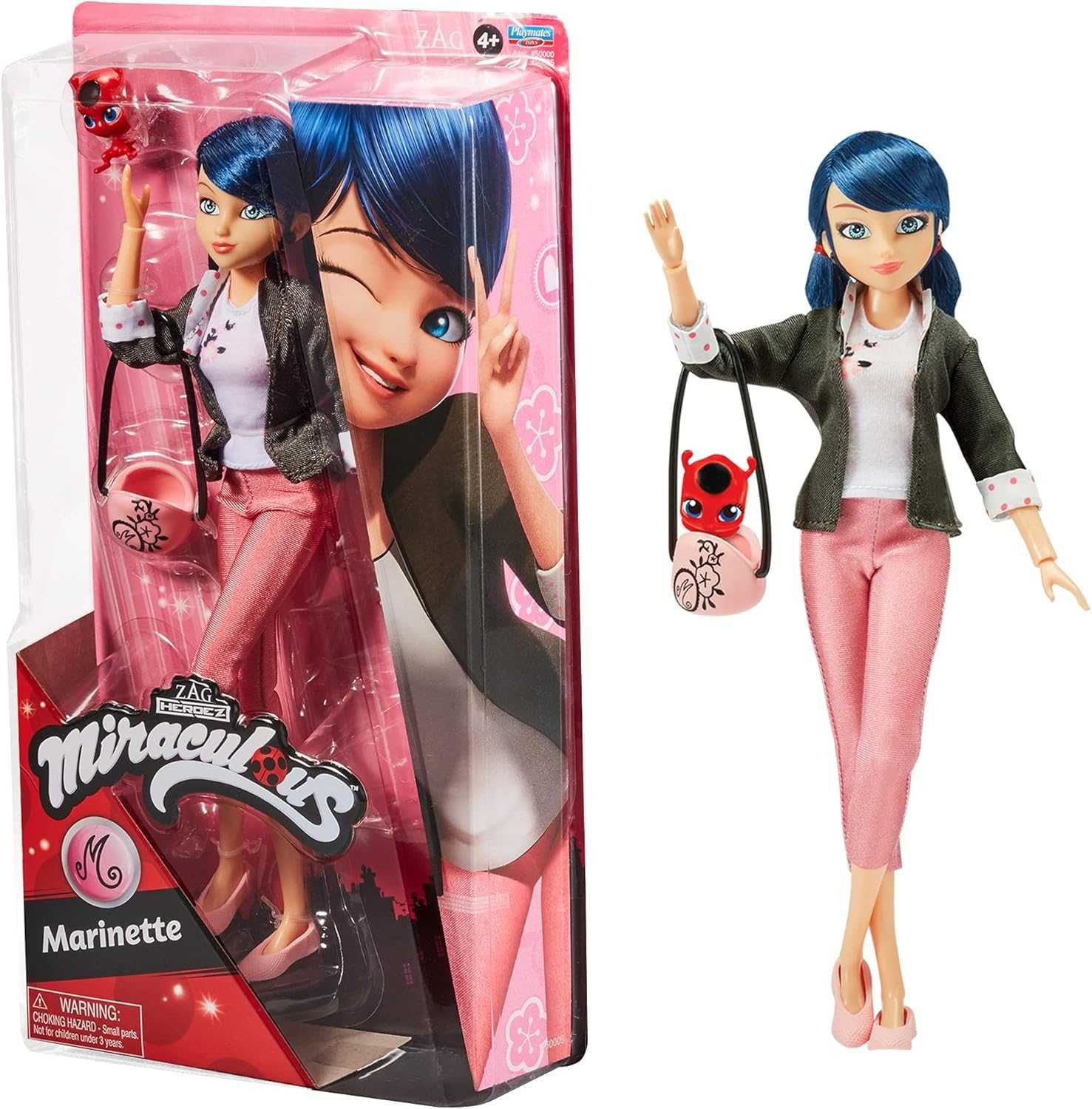 Калинката и Котарака Фигура Marinette Miraculous кукла Маринет 26 см