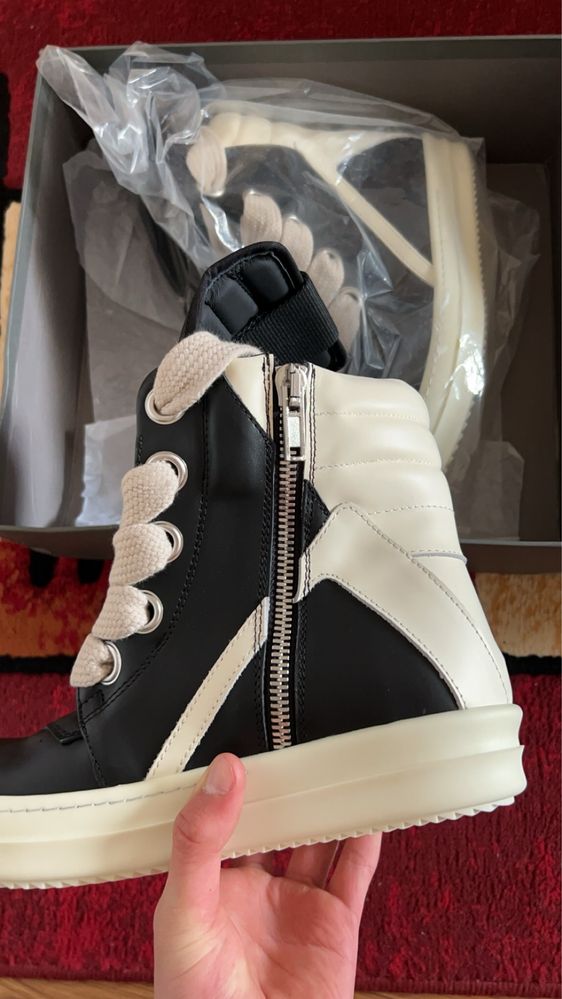 Rick Owens limba mare si sireturi groase