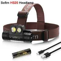 Lanterna frontala LED Sofirn HS20 2700lm led XHP50.2