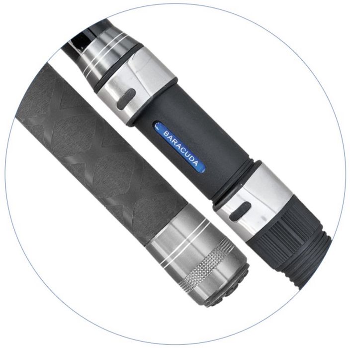 Lanseta fibra de carbon Baracuda Telesurf 4506 4.5 m