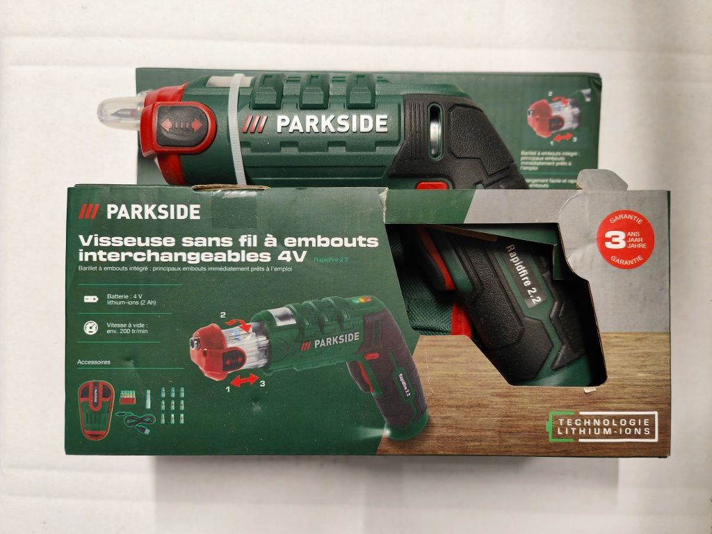 Șurubelniță interschimbabilă PARKSIDE Rapidfire 2.2 bormasina pistol