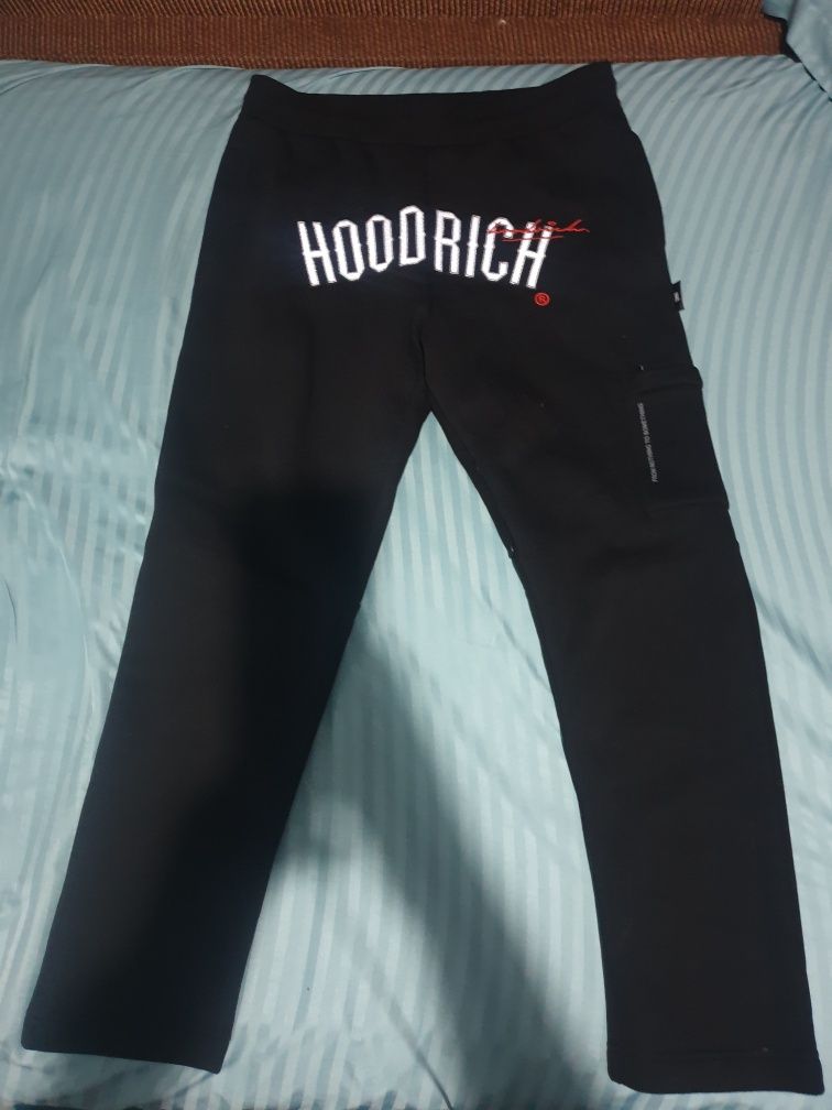 Stature Joggers - Black/Grey/Red Hoodrich