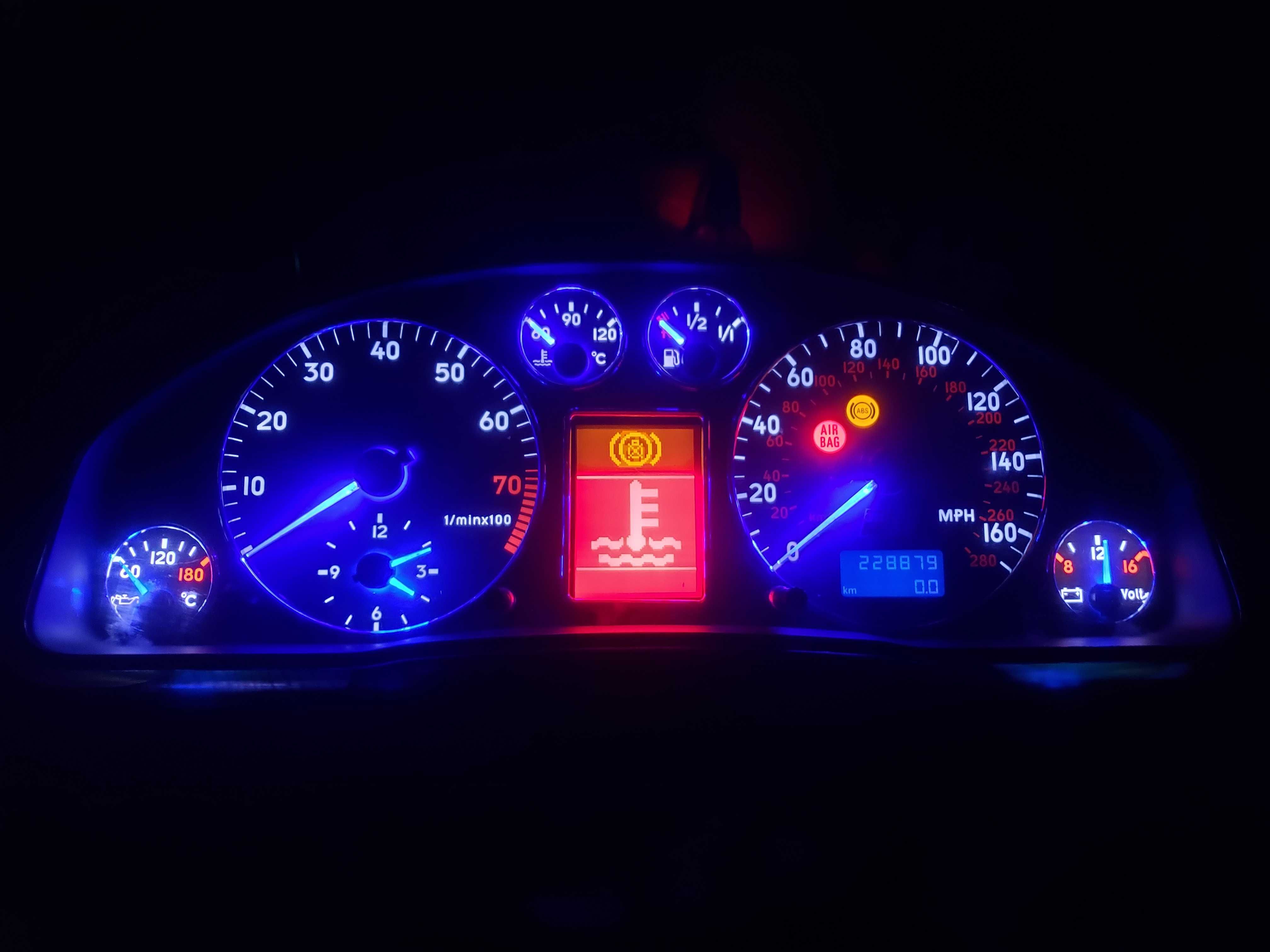 Километраж от Audi S4 B5