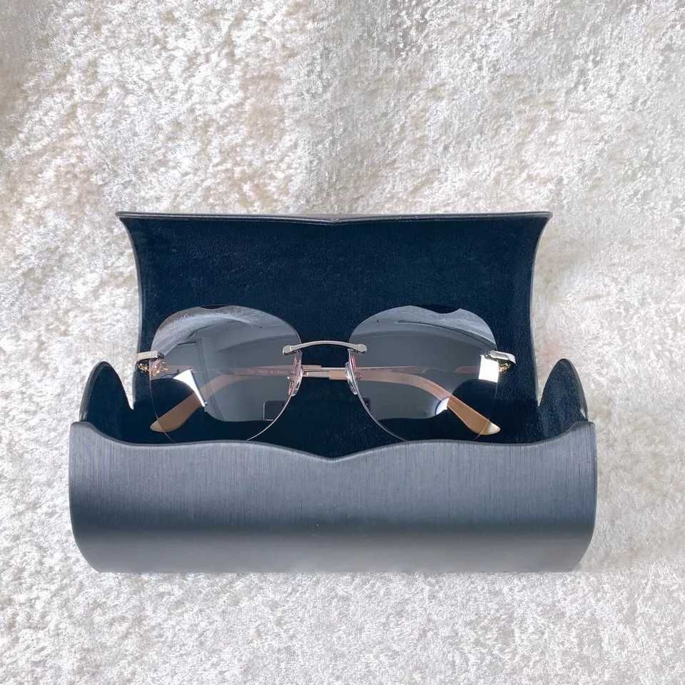 Ochelari de soare autentici Cartier Trinity Pink Butterfly CT0091S-003