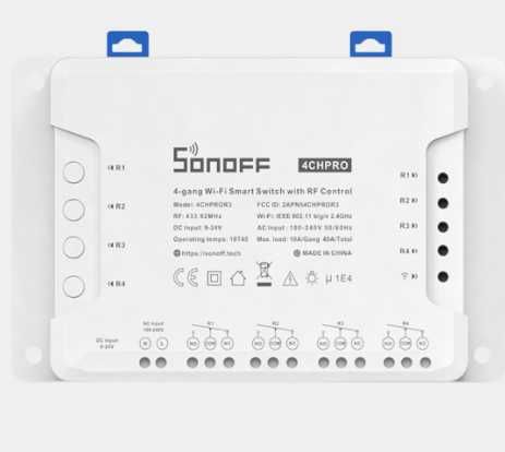 Продам электронный блок Sonoff 4ch pro новый